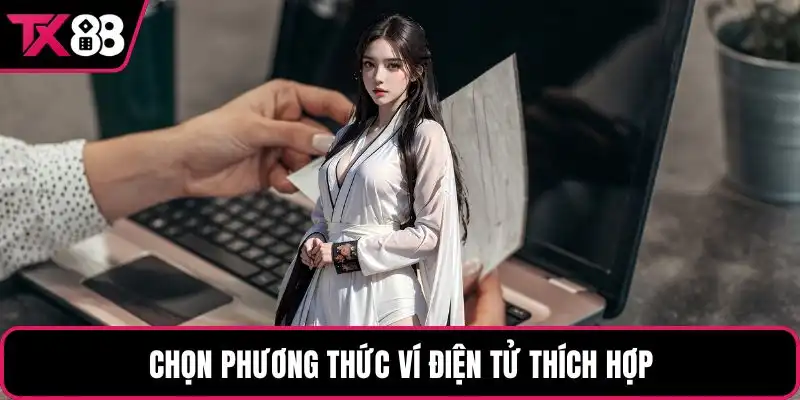 Chọn phương thức ví điện tử thích hợp