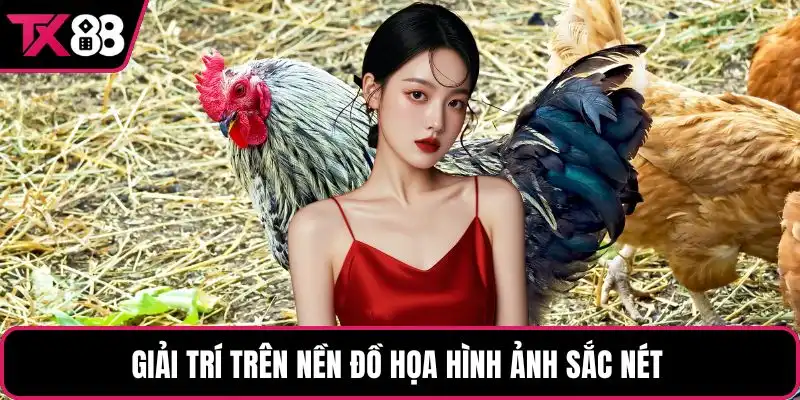 Giải trí trên nền đồ họa hình ảnh sắc nét