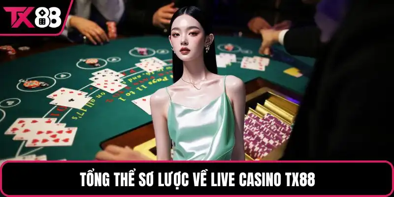 Tổng thể sơ lược về live casino TX88